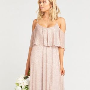 Show Me Your Mumu Caitlin Ruffle Maxi Dress